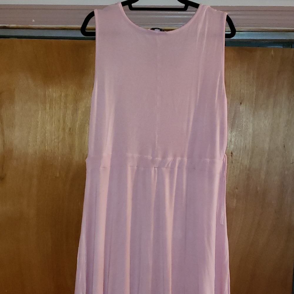 Pale pink sleeveless dress - Picture 4 of 8